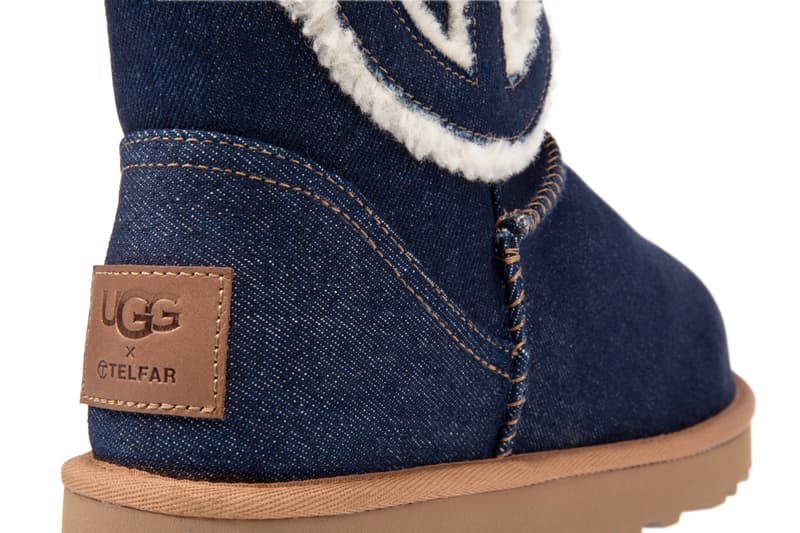 Telfar and UGG Unveil New Denim Bags and Apparel Collection Release Info Shopping Bag Boots 