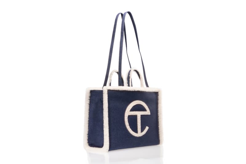 Telfar and UGG Unveil New Denim Bags and Apparel Collection Release Info Shopping Bag Boots 