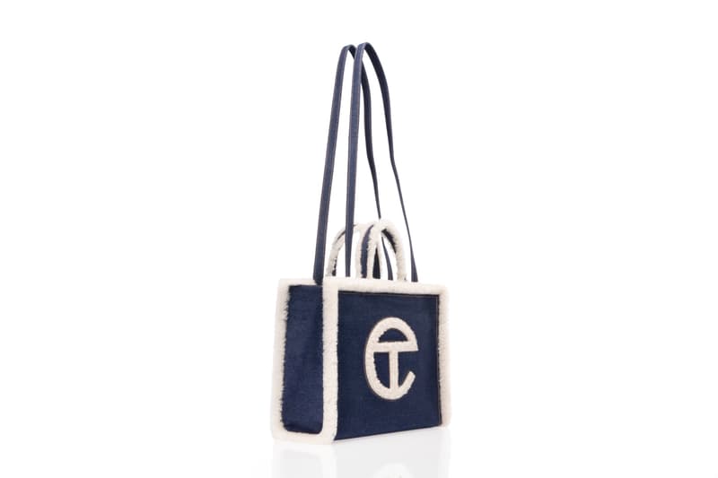 Telfar and UGG Unveil New Denim Bags and Apparel Collection Release Info Shopping Bag Boots 