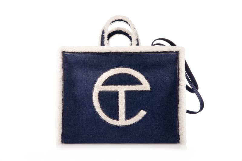 Telfar and UGG Unveil New Denim Bags and Apparel Collection Release Info Shopping Bag Boots 