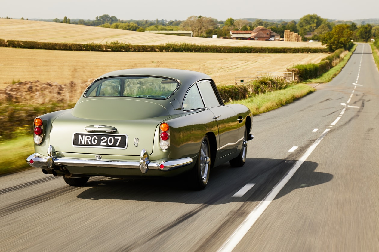 Aston Martin DB5 Review: 60 Years Old and Still Special test drive james bond 007