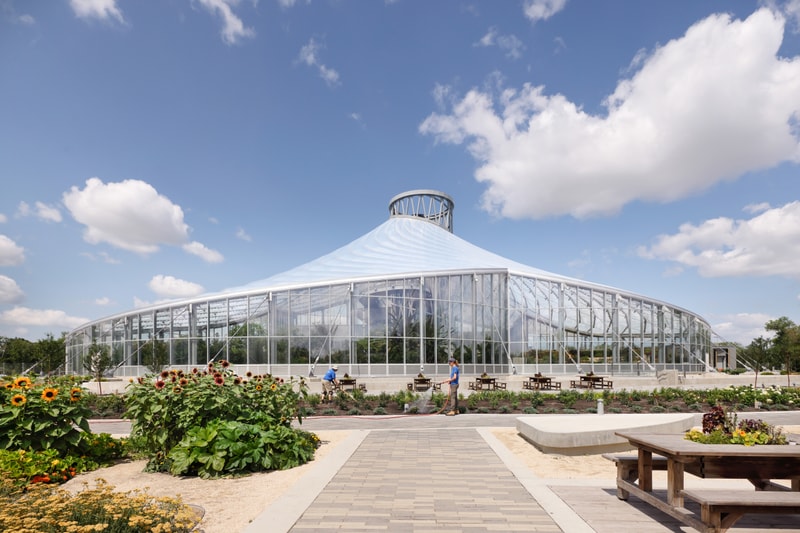 The Leaf Canada Diversity Gardens Winnipeg Manitoba KPMB Architects Info Nature Greenhouse Assiniboine Park