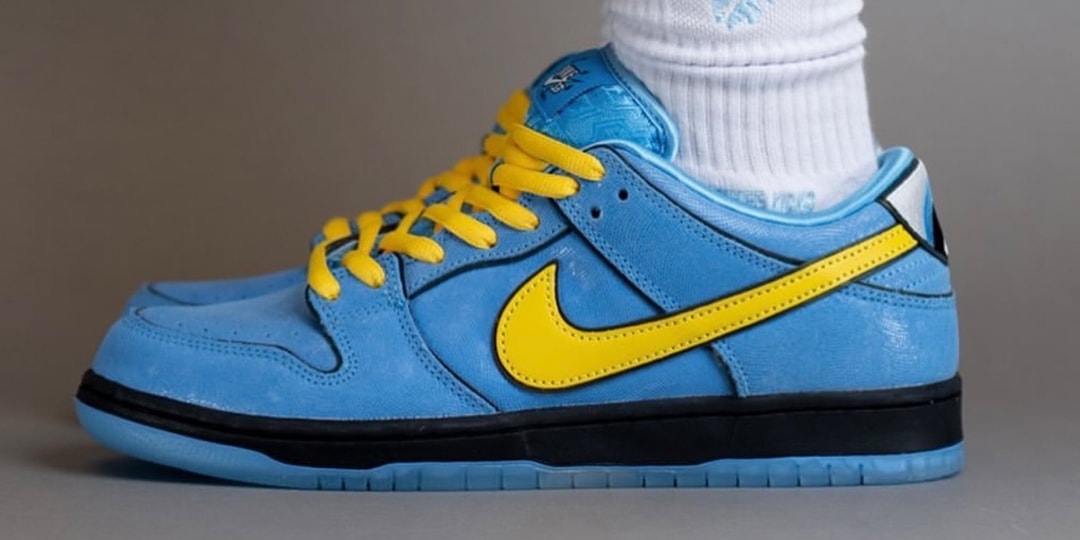 On-Feet Look at 'The Powerpuff Girls' x Nike SB Dunk Low "Bubbles"