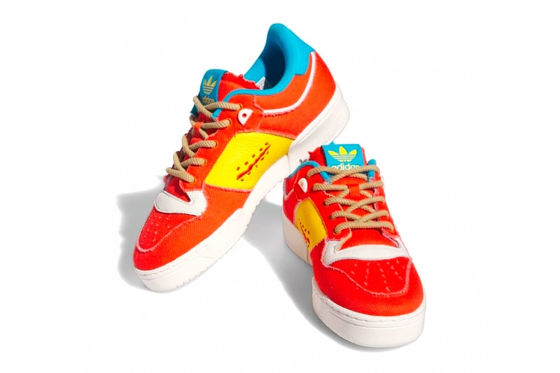 'The Simpsons' and adidas Rivalry 86 Low Come Together for the "Treehouse of Horror" Colorway Supplier Colour/Supplier Colour/Supplier Colour orange bart hugo