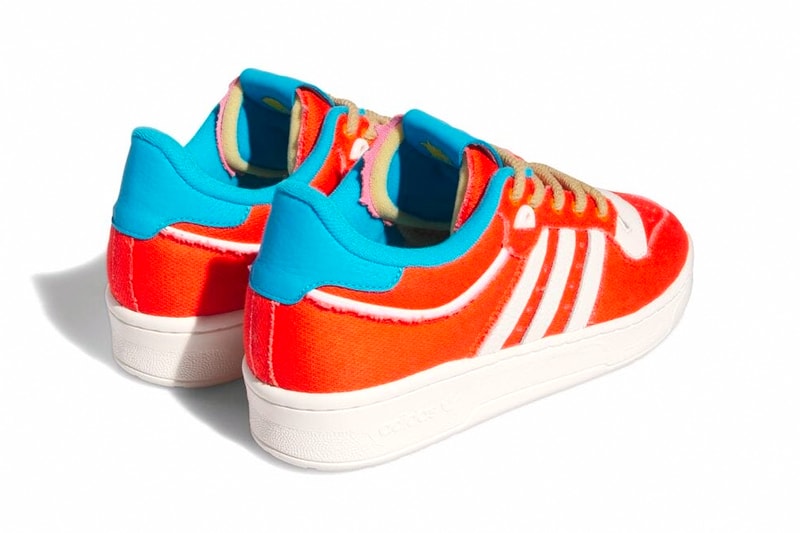 'The Simpsons' and adidas Rivalry 86 Low Come Together for the "Treehouse of Horror" Colorway Supplier Colour/Supplier Colour/Supplier Colour orange bart hugo