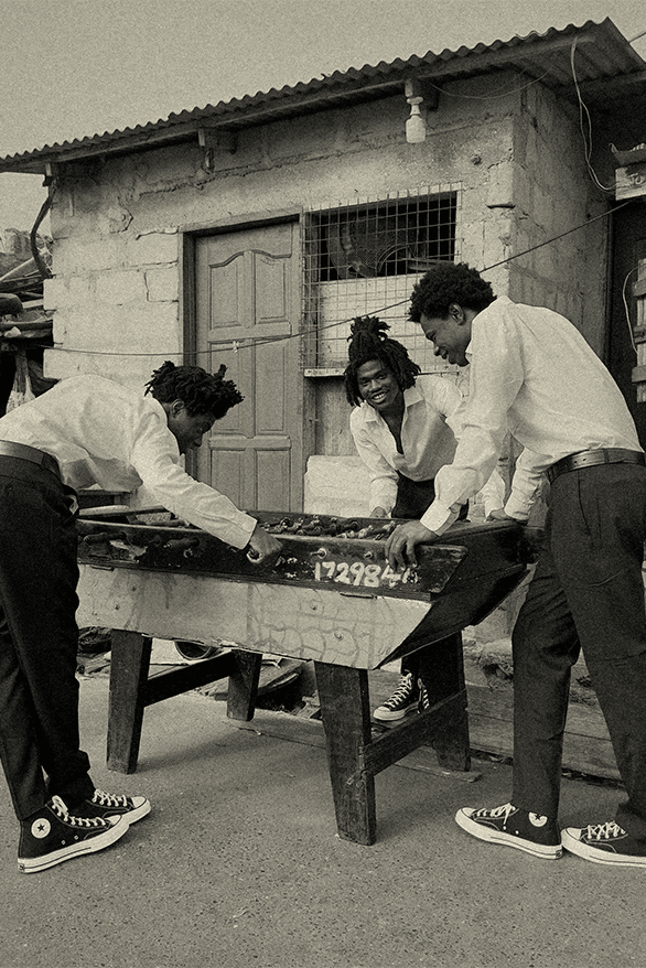 TJ Sawyerr Converse Let The Star Shine Campaign Ghana arsenal football London uk model creative director