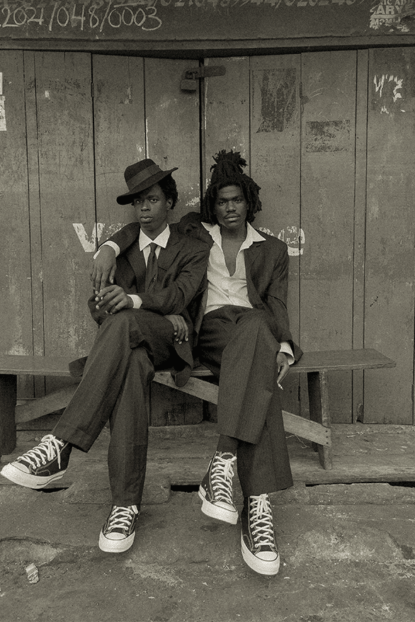 TJ Sawyerr Converse Let The Star Shine Campaign Ghana arsenal football London uk model creative director