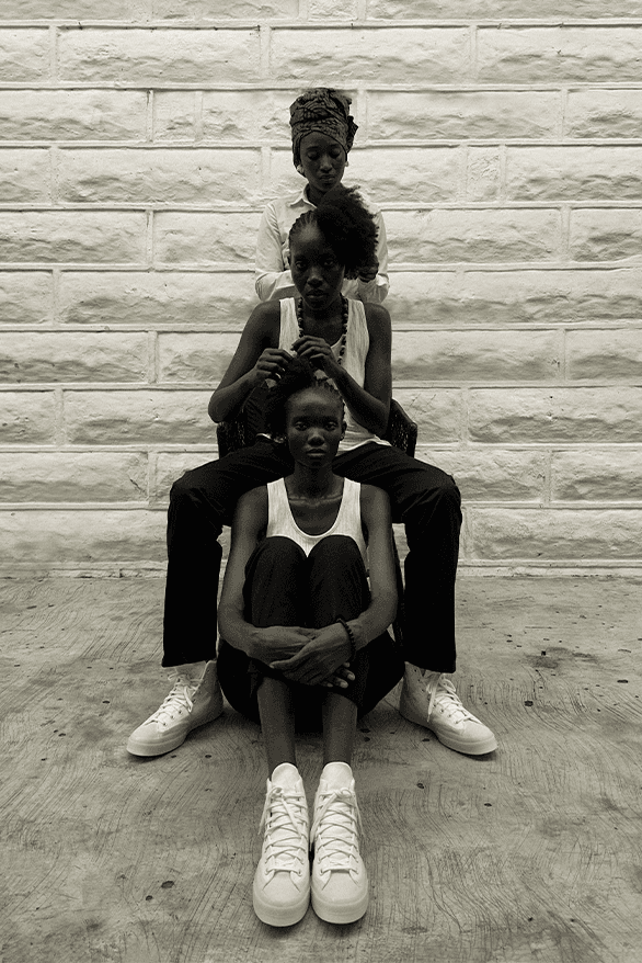 TJ Sawyerr Converse Let The Star Shine Campaign Ghana arsenal football London uk model creative director