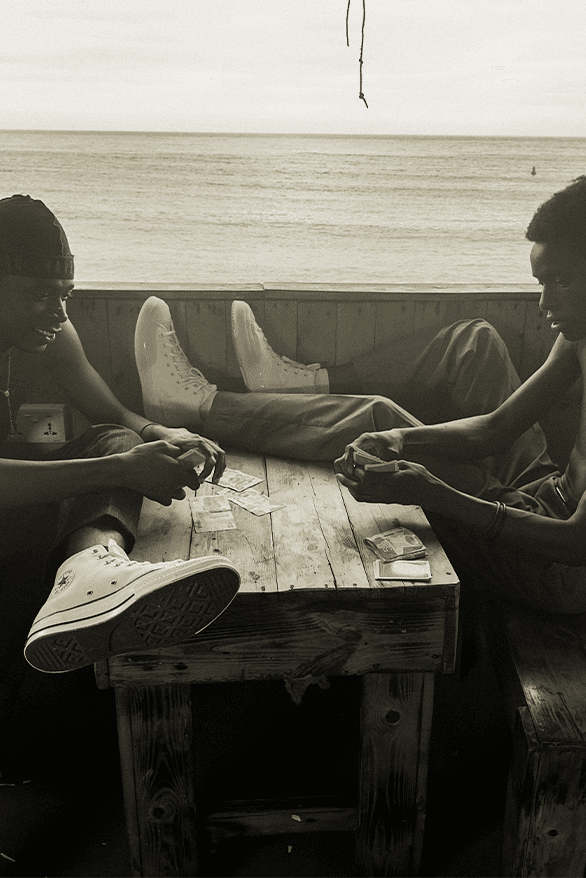 TJ Sawyerr Converse Let The Star Shine Campaign Ghana arsenal football London uk model creative director