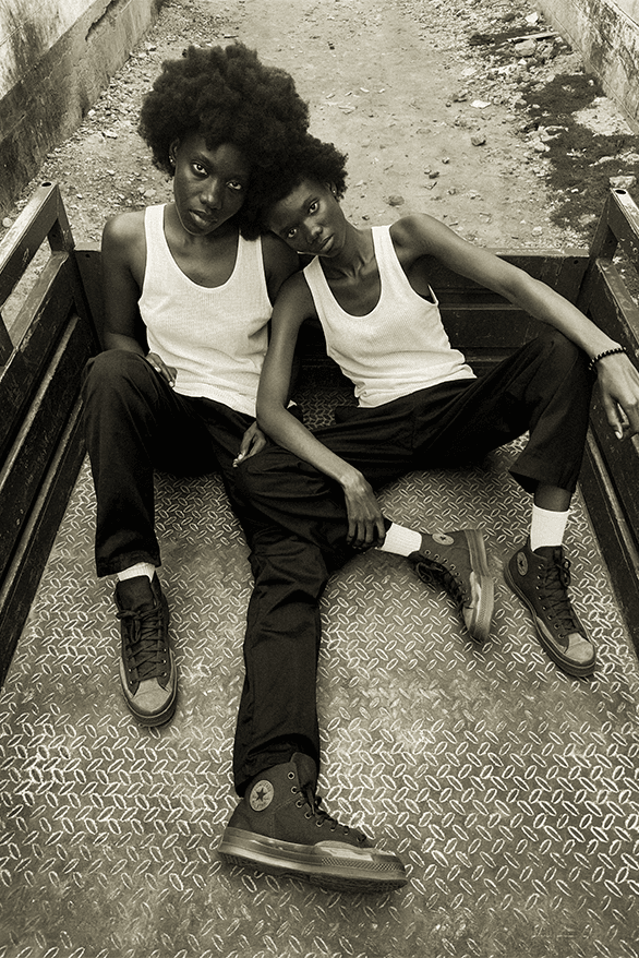 TJ Sawyerr Converse Let The Star Shine Campaign Ghana arsenal football London uk model creative director