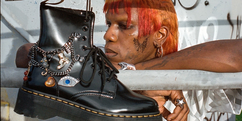 Yves Tumor Introduces Marc Jacobs' Charmed-Out Dr. Martens Collaboration