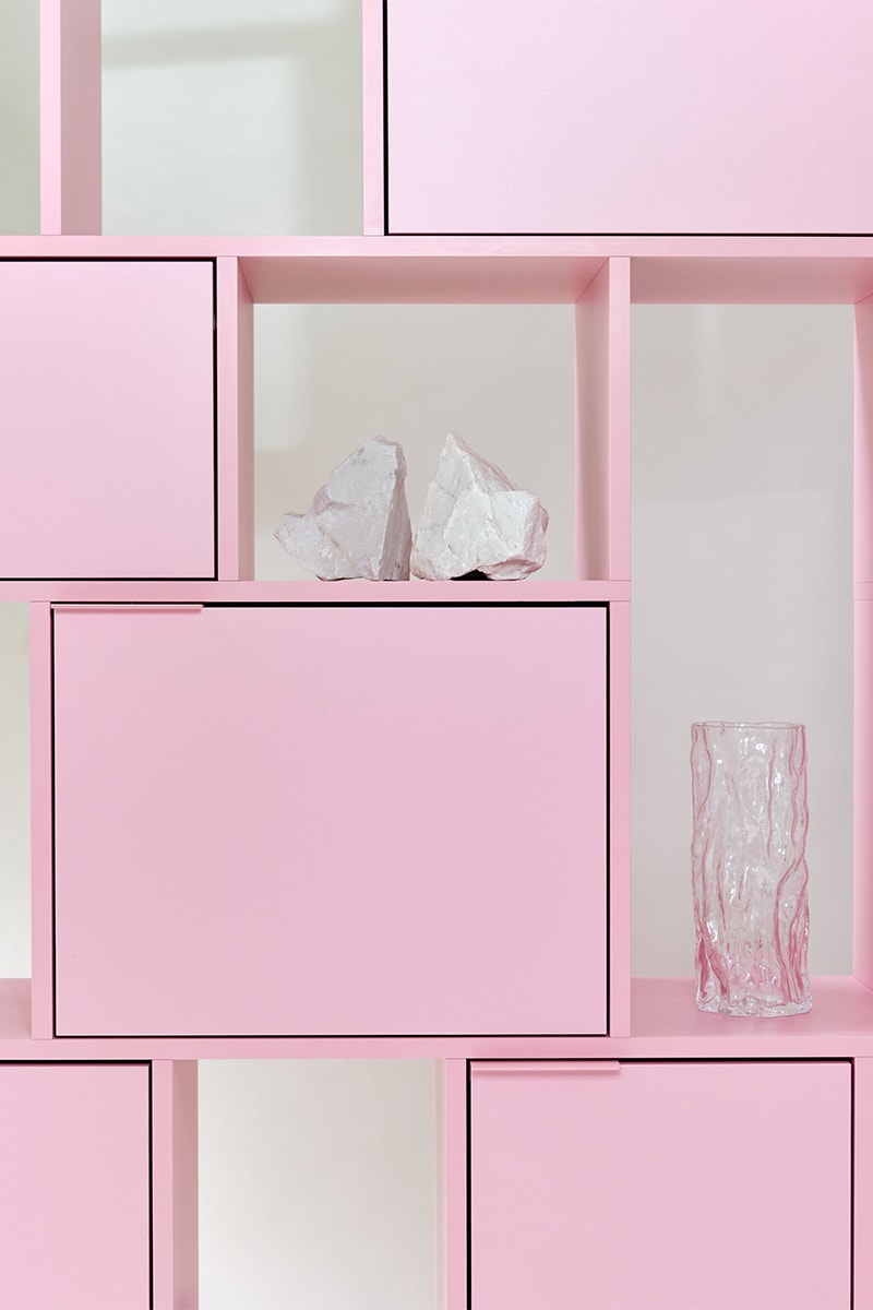 Andrés Reisinger Turns Tylko's Furniture a Pastel-Hued Pink