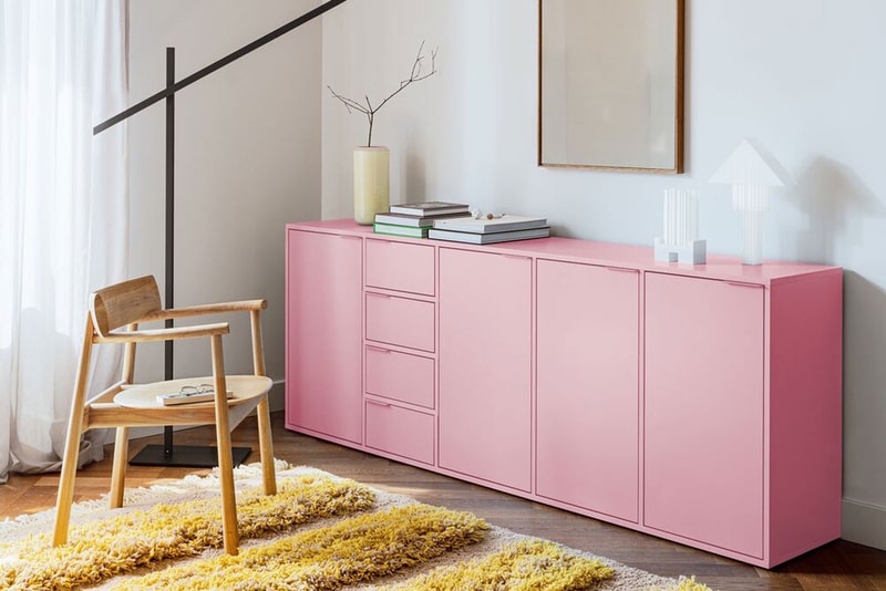 Andrés Reisinger Turns Tylko's Furniture a Pastel-Hued Pink