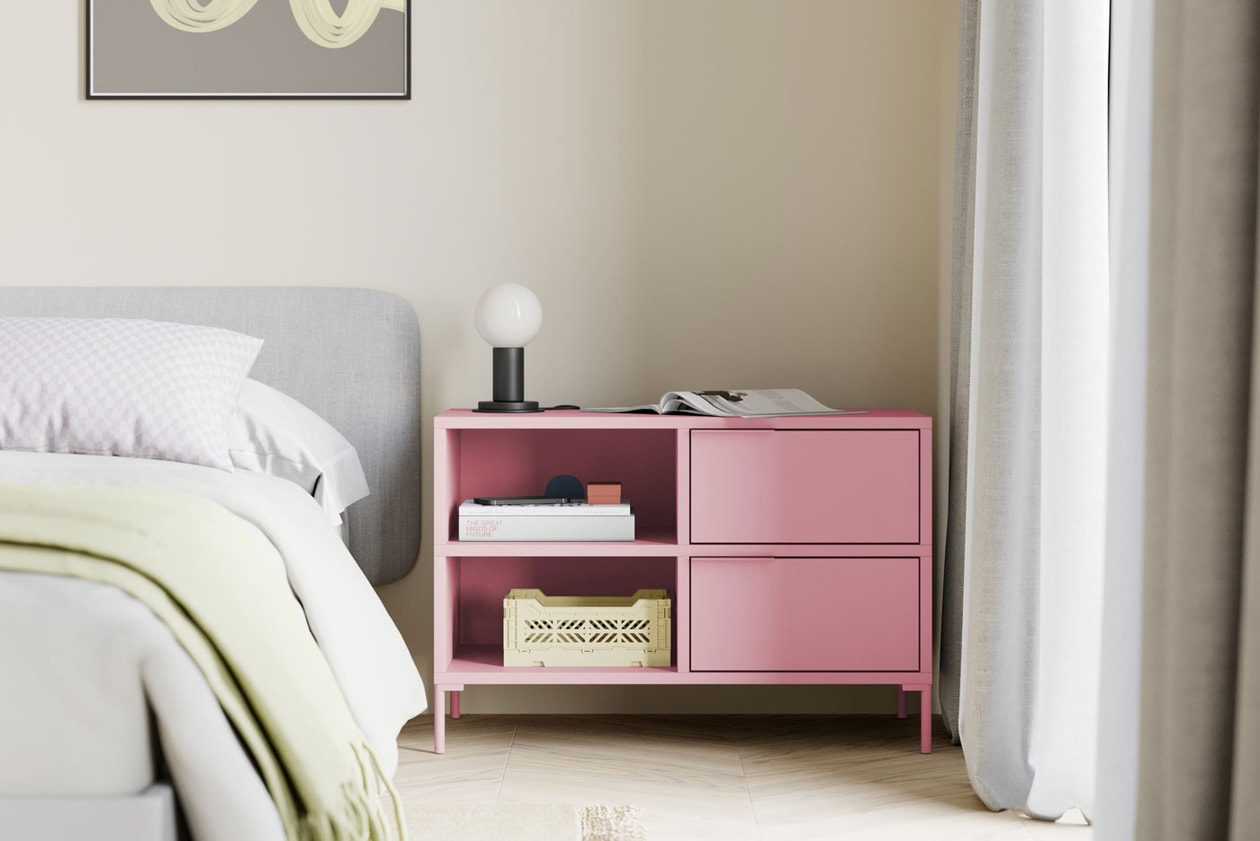Andrés Reisinger Turns Tylko's Furniture a Pastel-Hued Pink