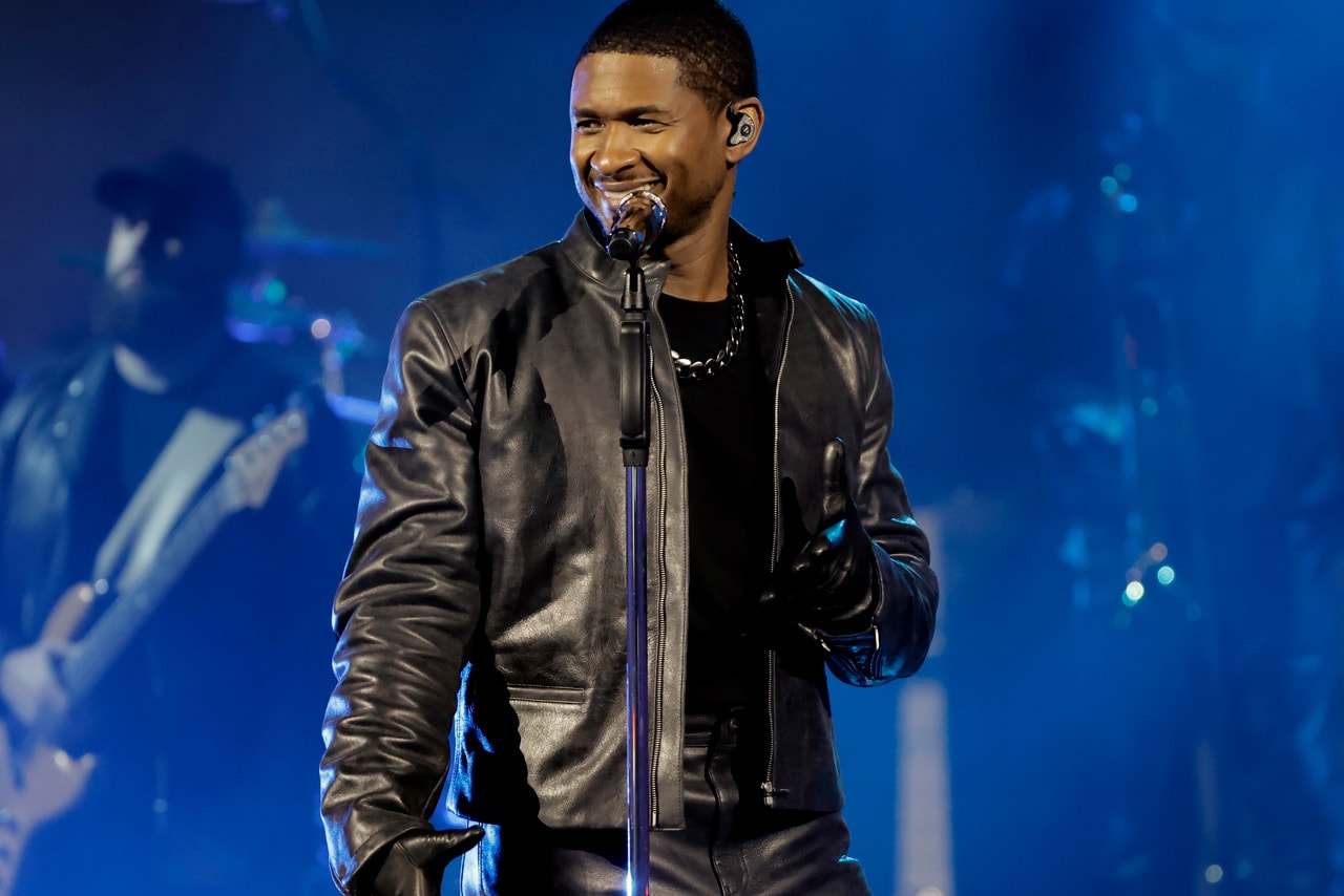 Usher Headliner 2024 Super Bowl Halftime Show NFL Championship LVIII pop star performance details las vegas nevada 