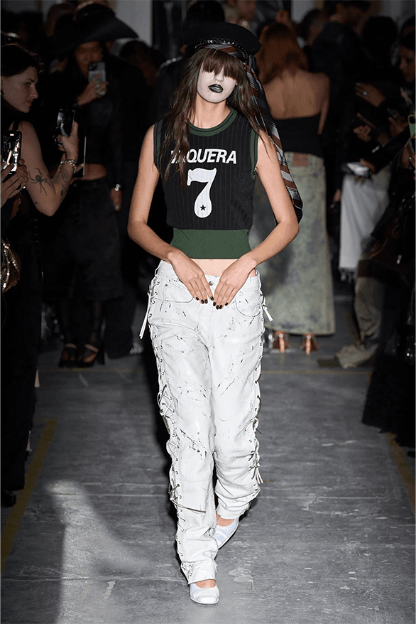 Vaquera Spring Summer 2024 Paris Fashion Week womenswear club runway
