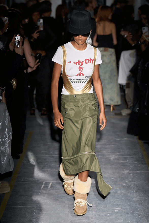 Vaquera Spring Summer 2024 Paris Fashion Week womenswear club runway