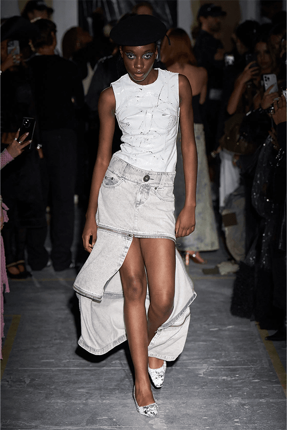 Vaquera Spring Summer 2024 Paris Fashion Week womenswear club runway