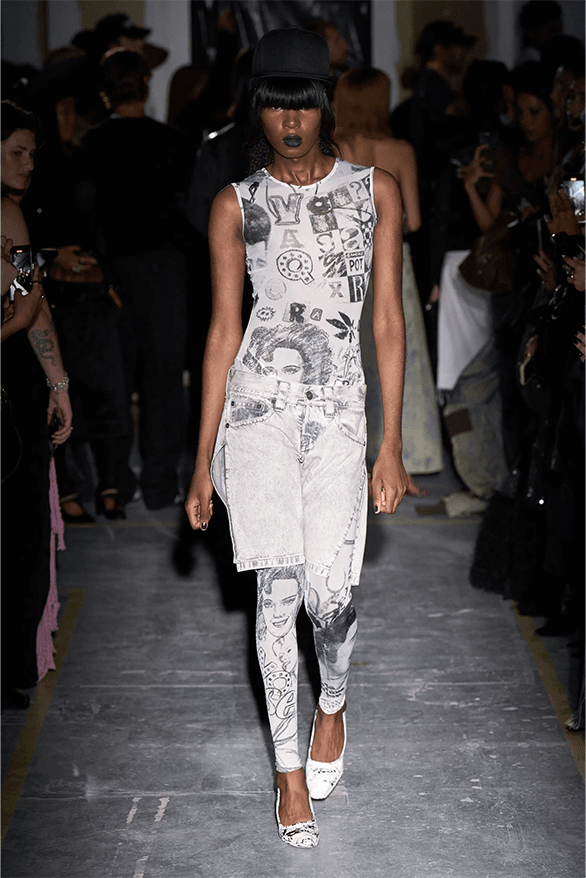 Vaquera Spring Summer 2024 Paris Fashion Week womenswear club runway