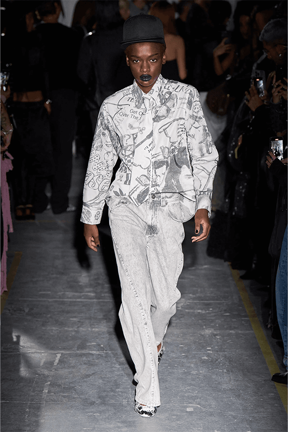 Vaquera Spring Summer 2024 Paris Fashion Week womenswear club runway