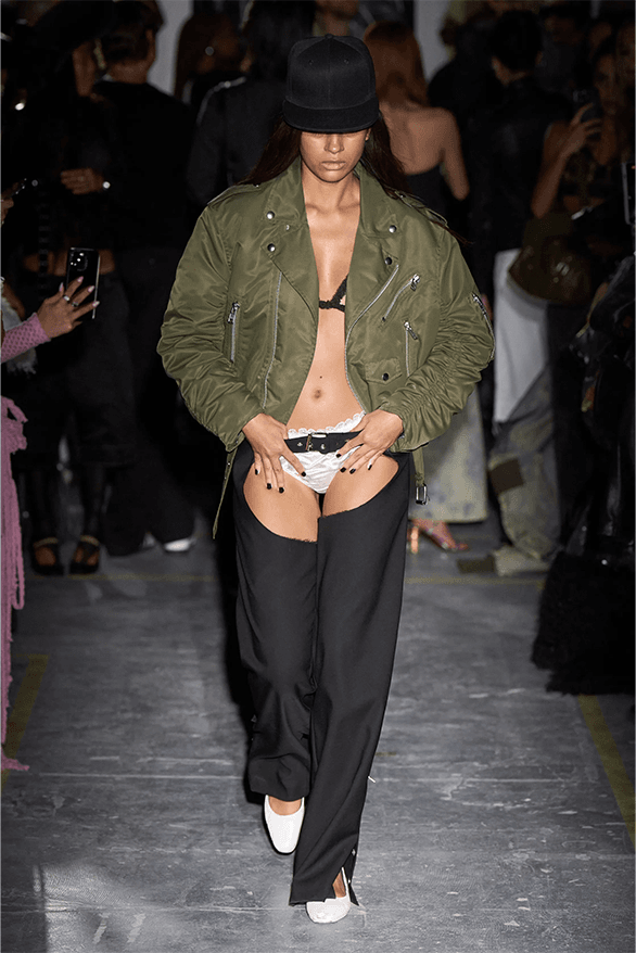 Vaquera Spring Summer 2024 Paris Fashion Week womenswear club runway