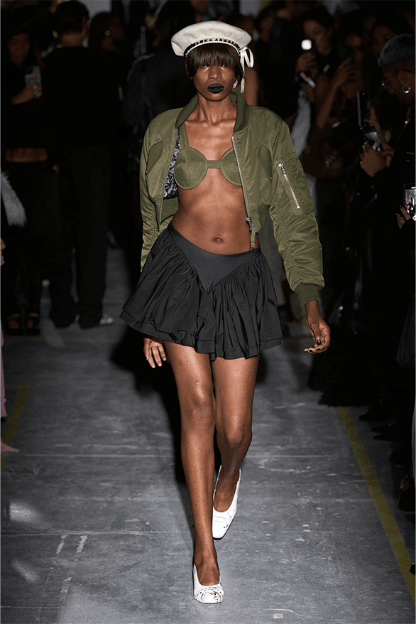 Vaquera Spring Summer 2024 Paris Fashion Week womenswear club runway