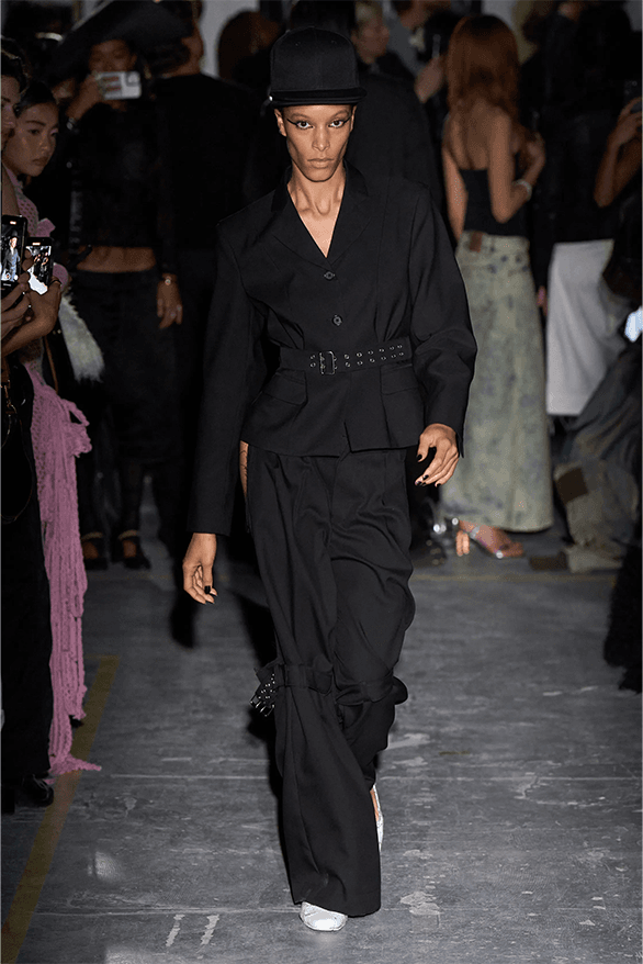 Vaquera Spring Summer 2024 Paris Fashion Week womenswear club runway