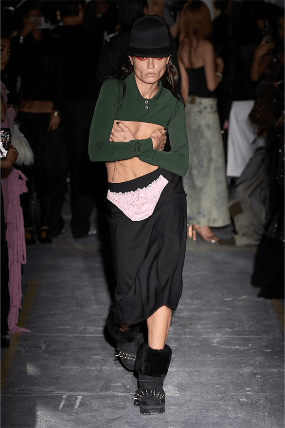 Vaquera Spring Summer 2024 Paris Fashion Week womenswear club runway