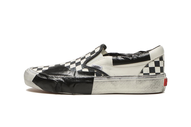 Vault by Vans Slip-On Hypebeast Release Black Checkerboard | Lux Info Duct