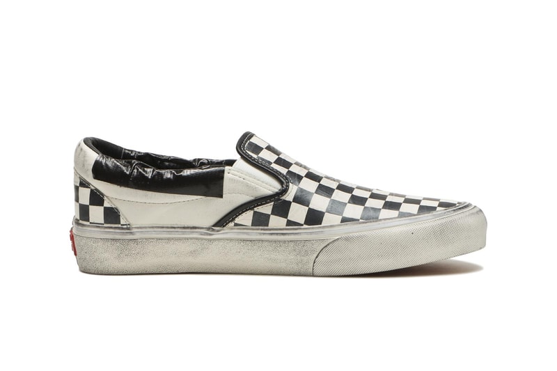 Vault by Vans classic Slip-On Lux Duct Black Checkerboard VN0A3QXYBKC Release Info