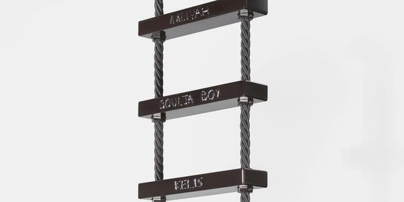 Galerie Kreo Unveils Extensive Exhibit, "Virgil Abloh: Echosystems" Erwan Bouroullec, Sophie Bramly, Martha Cooper, Bruce Davidson, Tom Dixon, Marcel Duchamp, Futura 2000, Konstantin Grcic, Keith Haring, Gordon Matta-Clark, jean michael basquiat A. R. Penck, Jerszy Seymour, Pablo Tomek and Dondi White off white ye kanye streetwear skate graffiti