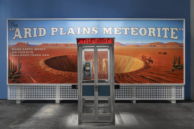 Step Into Wes Anderson's 'Asteroid City', Located Inside Milan's Fondazione Prada props set design pieces costumes cigarettes clothes fantastic mr fox film director italy london exhibit immersive pastel desert western death grief eleventh feature