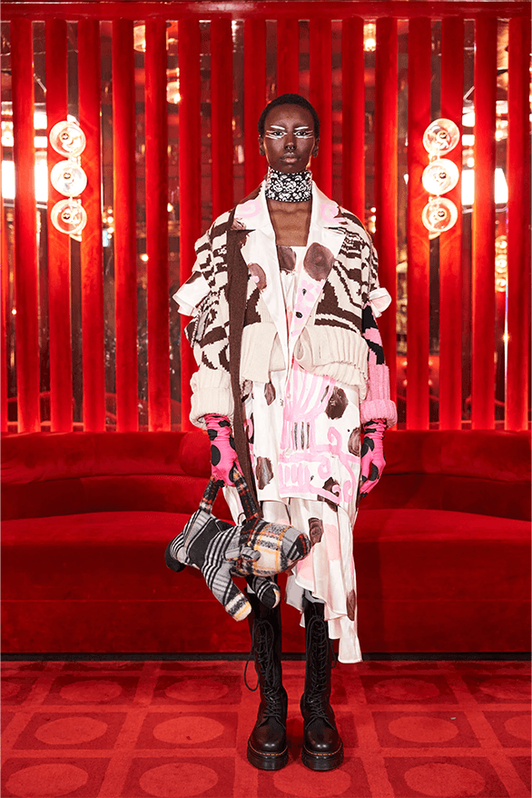 London Fashion Week spring summer 2024 runway show womenswear menswear Daniel lee uk harri British fashion council newgen skepta mains Aaron esh ss Daley Holzweiler matty bovan