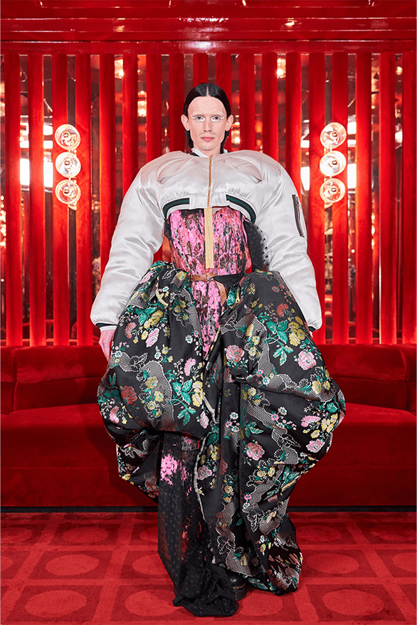 London Fashion Week spring summer 2024 runway show womenswear menswear Daniel lee uk harri British fashion council newgen skepta mains Aaron esh ss Daley Holzweiler matty bovan