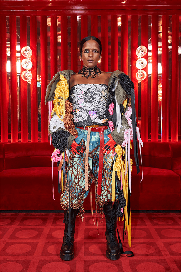 London Fashion Week spring summer 2024 runway show womenswear menswear Daniel lee uk harri British fashion council newgen skepta mains Aaron esh ss Daley Holzweiler matty bovan