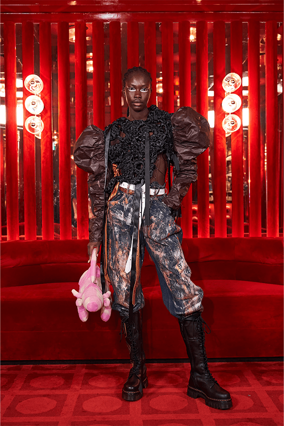 London Fashion Week spring summer 2024 runway show womenswear menswear Daniel lee uk harri British fashion council newgen skepta mains Aaron esh ss Daley Holzweiler matty bovan