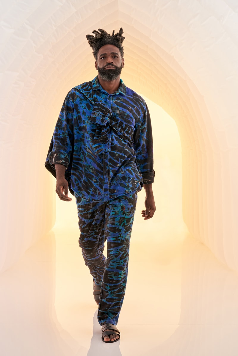 Willie Norris for Outlier Spring/Summer 2024 IDEAS 6 Escape collection runway images