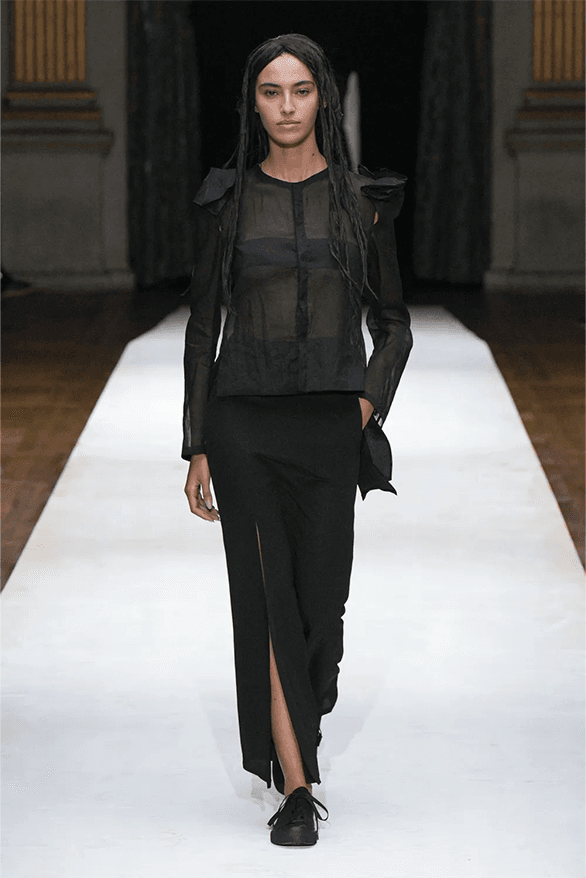 Yohji Yamamoto Spring Summer 2024 Paris Fashion Week menswear womenswear runway