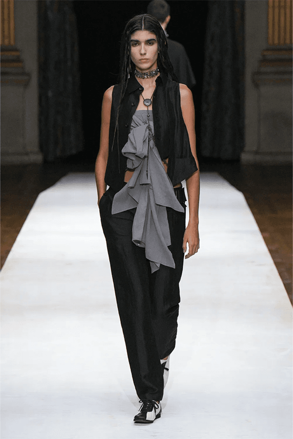 Yohji Yamamoto Spring Summer 2024 Paris Fashion Week menswear womenswear runway