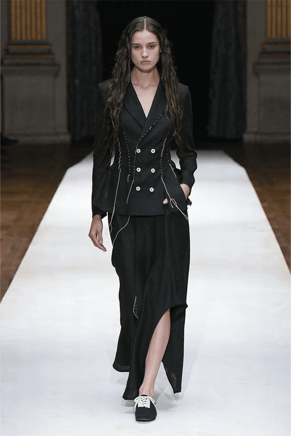 Yohji Yamamoto Spring Summer 2024 Paris Fashion Week menswear womenswear runway