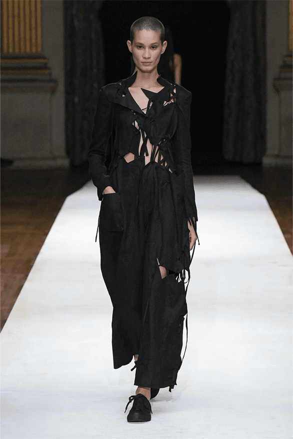 Yohji Yamamoto Spring Summer 2024 Paris Fashion Week menswear womenswear runway