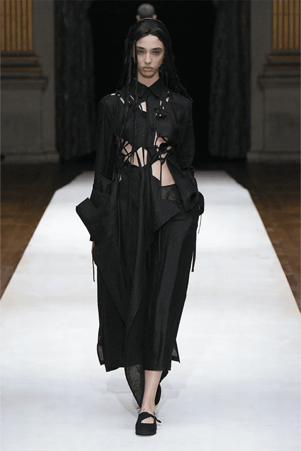 Yohji Yamamoto Spring Summer 2024 Paris Fashion Week menswear womenswear runway