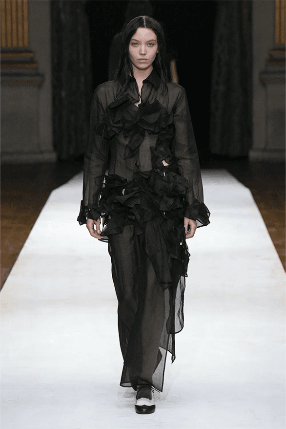 Yohji Yamamoto Spring Summer 2024 Paris Fashion Week menswear womenswear runway