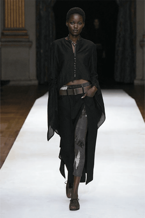 Yohji Yamamoto Spring Summer 2024 Paris Fashion Week menswear womenswear runway