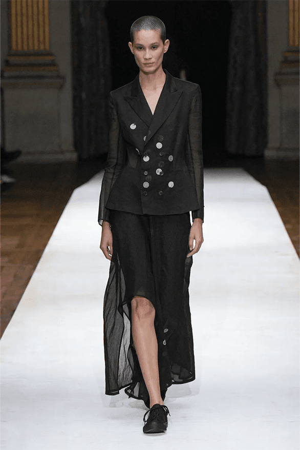 Yohji Yamamoto Spring Summer 2024 Paris Fashion Week menswear womenswear runway