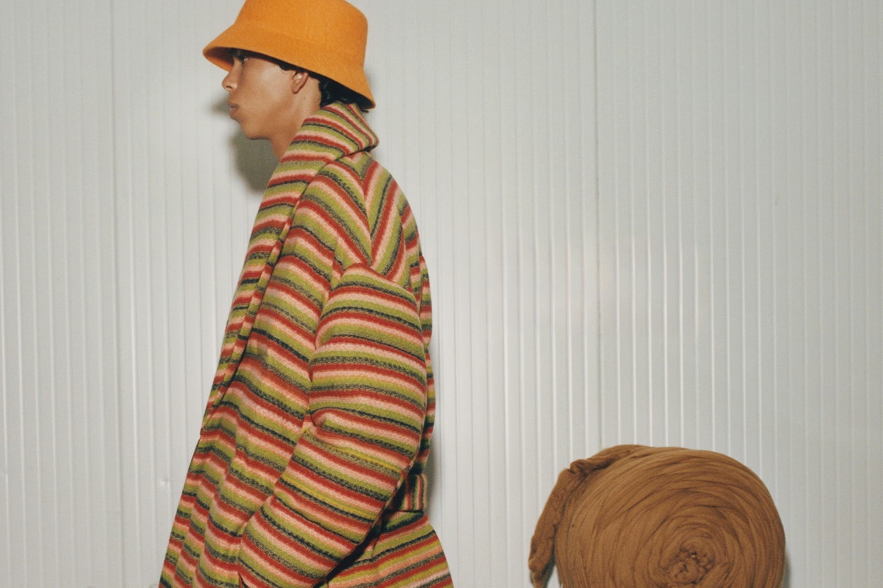 Zegna elder statesman collaboration oasi cashmere wool collection fall winter 2023 alessandro sartori plaid california tie dye vicuna