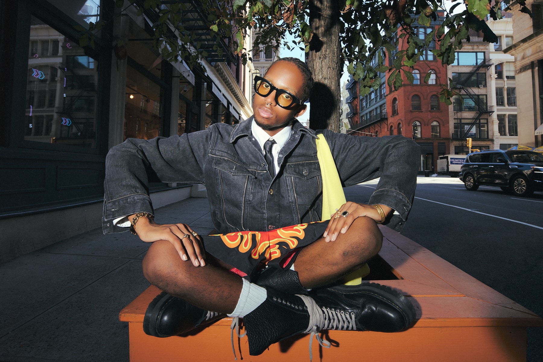 Stylist and Creator Kai McPhee Styles Flamin’ Hot® Merch by Melody Ehsani