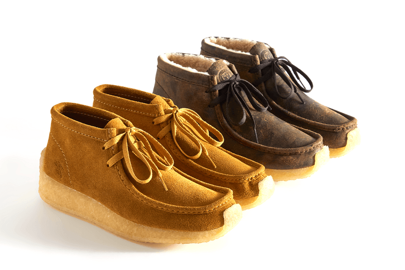 8th St by Ronnie Fieg Clarks Originals Winter 2023 footwear collaboration kith Rushden Lockhill Rossendale sneakers hype