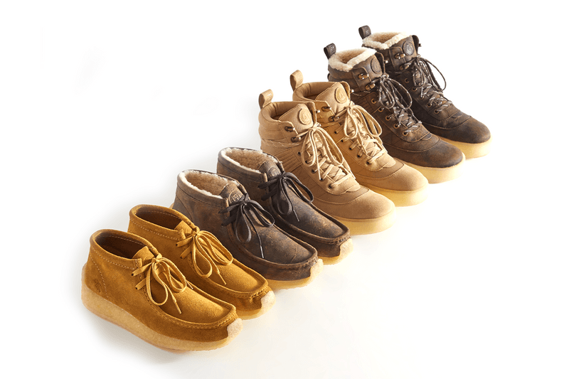 8th St by Ronnie Fieg Clarks Originals Winter 2023 footwear collaboration kith Rushden Lockhill Rossendale sneakers hype