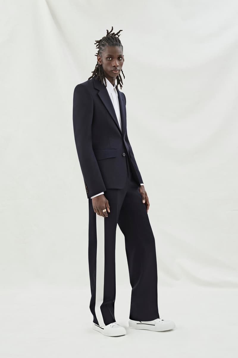 Alexander McQueen Pre-SS24 Centers on Cut and Proportion Fashion Menswear